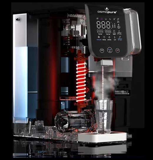 Kochen heißes Trinkwasser in nur 3 Sekunden