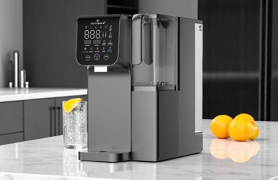 Tischgerät Osmoseanlage ohne Wasseranschluß in der Küche