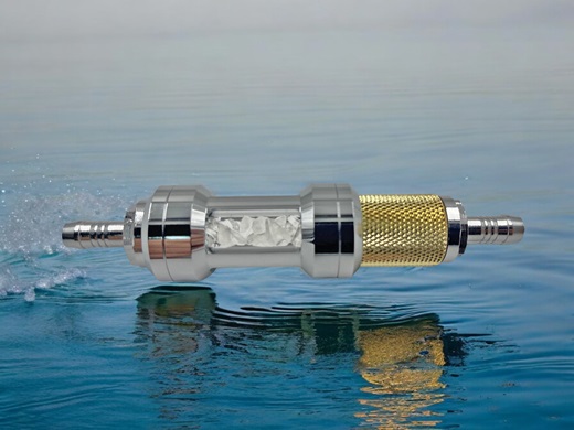 Vitalpure Ergänzungsmosule für die remineralisierung von Osmosewasser mit Bergkristall mit hexagonaler Trinkwaseraufbereitun